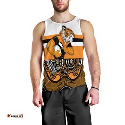 Tigers Indigenous Men Tank Top Wests