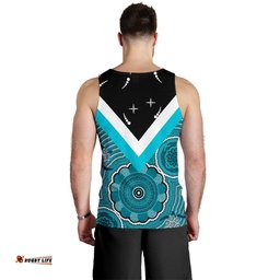 Port Adelaide Men's Tank Top Power