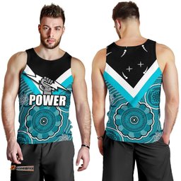 Port Adelaide Men's Tank Top Power