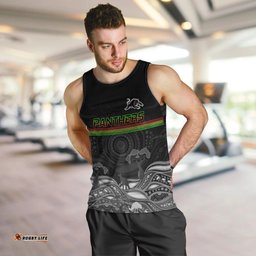 Custom Panthers Rugby Men Tank Top The Starry Night Indigenous
