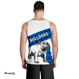 Bulldogs Men Tank Top Sporty Style