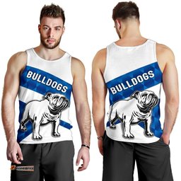 Bulldogs Men Tank Top Sporty Style