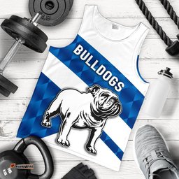 Bulldogs Men Tank Top Sporty Style