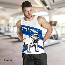 Bulldogs Men Tank Top Sporty Style