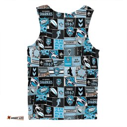 Cronulla-Sutherland Sharks Men Singlet - Team Of Us Die Hard Fan Supporters Comic Style Men Singlet