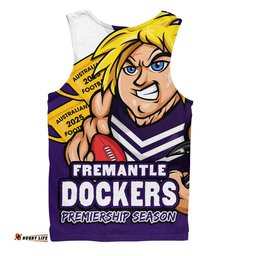 Amazing Aussie Fremantle Australian Football Finals Premiership Spirit Men Tank Top