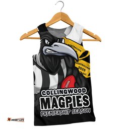 Amazing Aussie Collingwood Australian Football Finals Premiership Spirit Men Tank Top
