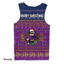 Amazing Aussie Melbourne Storm Christmas Custom Chrissie Spirit Men Tank Top