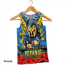 Amazing Aussie Gold Coast Titans Ripped Legacy Of The Game The ANZAC Spirit Lives On Men Tank Top