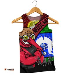 Amazing Aussie Essendon NAIDOC Week Pride Edition Men Tank Top
