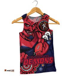 Amazing Aussie Melbourne Power Through Generations NAIDOC Edition Men Tank Top