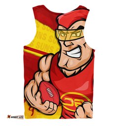 Amazing Aussie Gold Coast SUNS Defend The Pride Men Tank Top