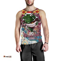 Cane Toads Christmas Men Tank Top - Super Maroon Cane Toads