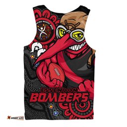 Amazing Aussie Essendon Power Through Generations NAIDOC Edition Men Tank Top