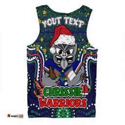 New Zealand Warriors Christmas Custom Men Singlet - Christmas Knit Patterns Vintage Jersey Ugly Men Singlet