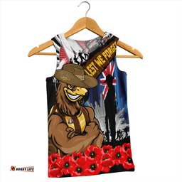 Amazing Aussie Hawthorn Anzac Day Honor United In Spirit Men Tank Top