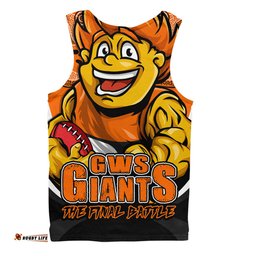 Amazing Aussie GWS GIANTS Final Clash Battle Edition Men Tank Top