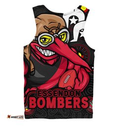 Amazing Aussie Essendon NAIDOC Spirit Of Country Men Tank Top