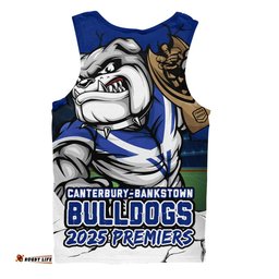 Amazing Aussie Canterbury Bankstown Bulldogs Unleash Power In The Ultimate Battle Men Tank Top