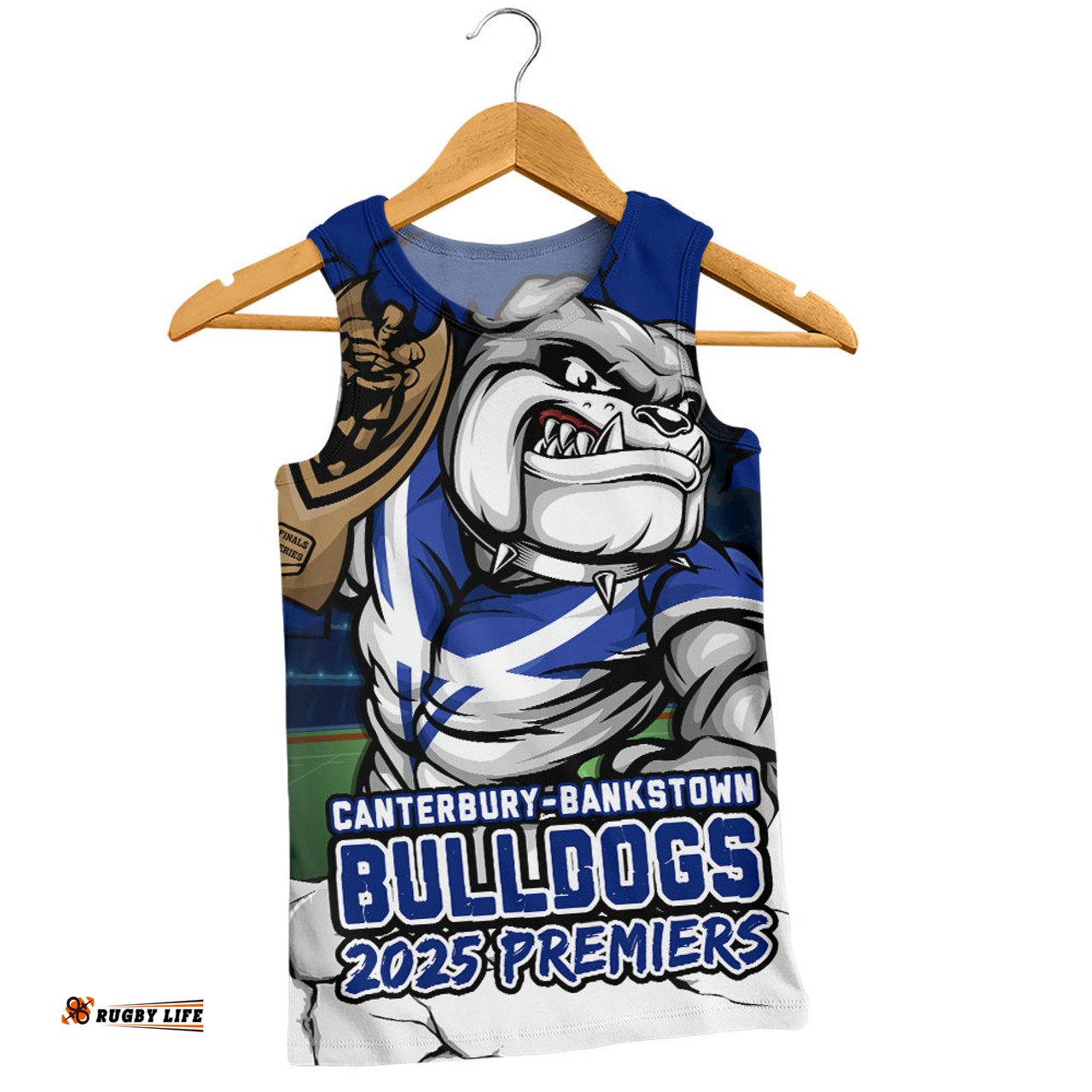 Amazing Aussie Canterbury Bankstown Bulldogs Unleash Power In The Ultimate Battle Men Tank Top