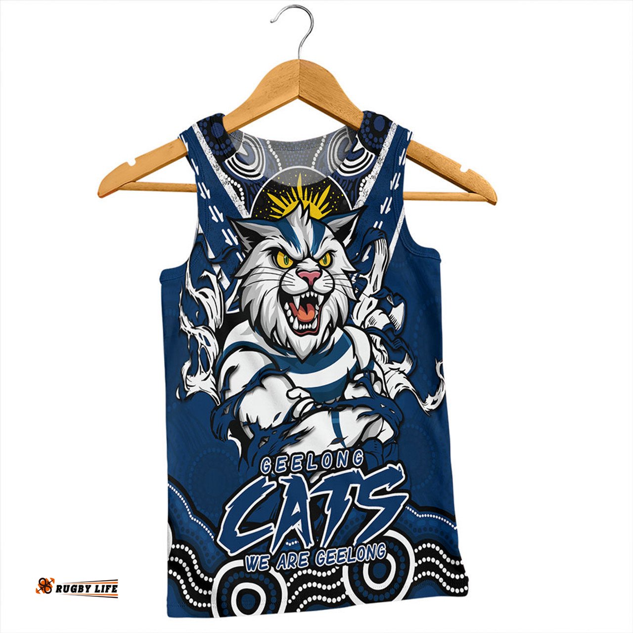 Amazing Aussie Geelong Cats Ripped Legacy Of The Game Men Tank Top