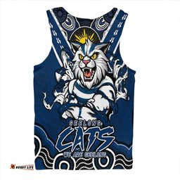 Amazing Aussie Geelong Cats Ripped Legacy Of The Game Men Tank Top