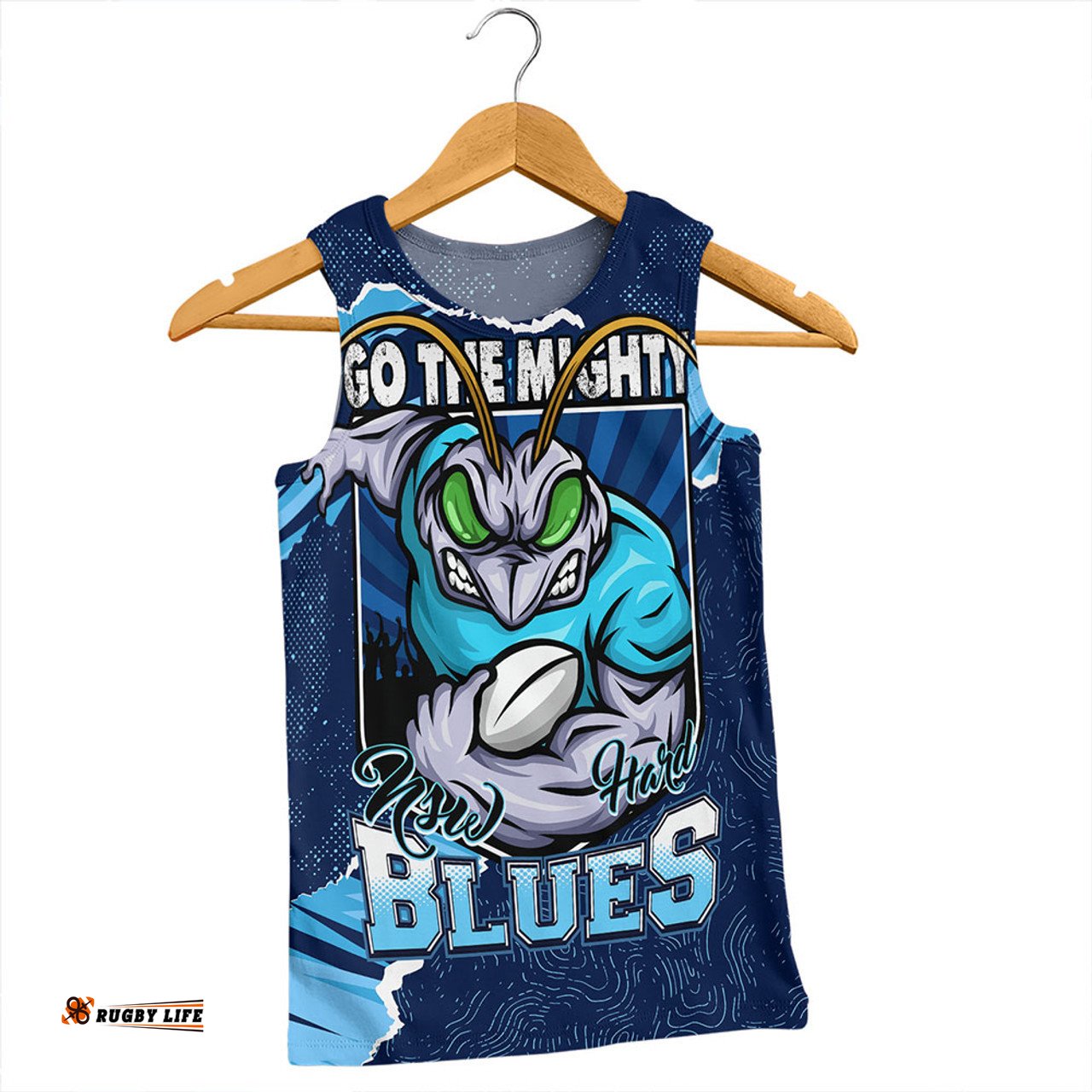 Amazing Aussie New South Wales Blues NSW Rampage Cockroaches Edition Men Tank Top