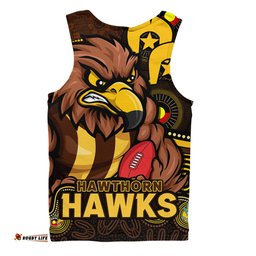Amazing Aussie Hawthorn NAIDOC Spirit Of Country Men Tank Top