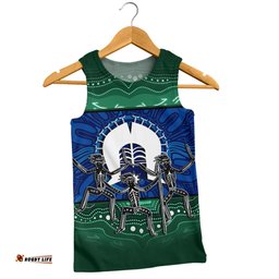 Amazing Aussie Indigenous Australian Aboriginal Torres Warrior Spirit NAIDOC Week Dance Edition Men Tank Top