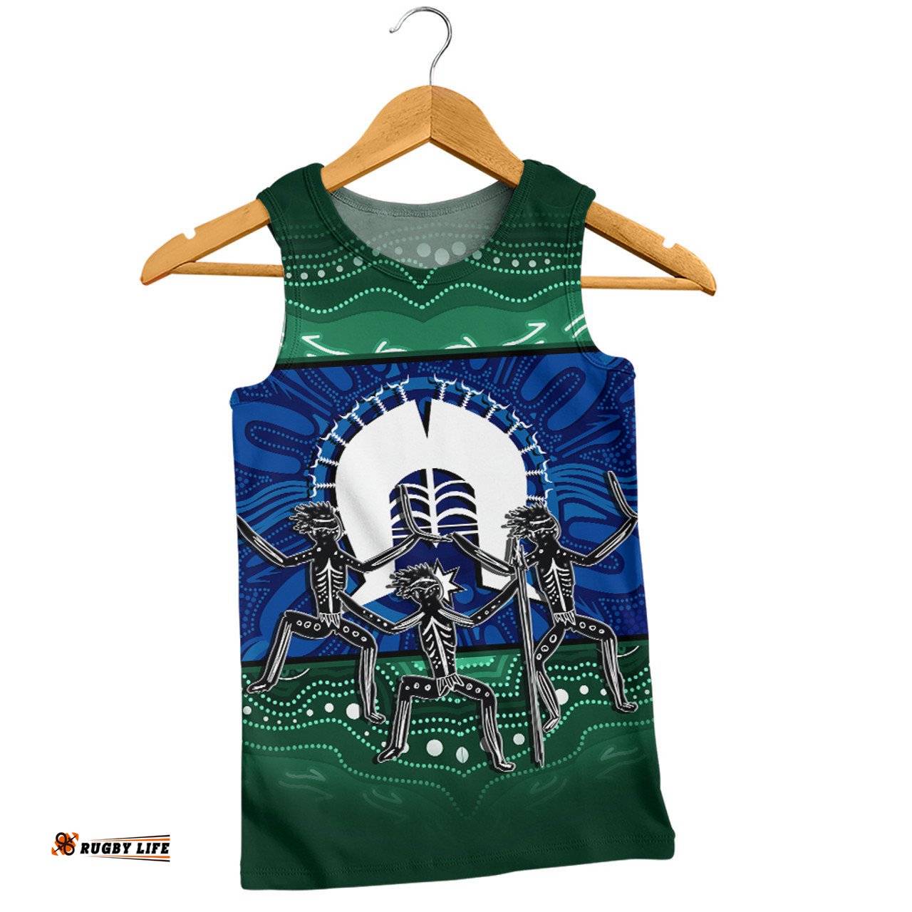Amazing Aussie Indigenous Australian Aboriginal Torres Warrior Spirit NAIDOC Week Dance Edition Men Tank Top
