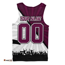Amazing Aussie Manly Warringah Sea Eagles Fearless Soul Series Men Tank Top