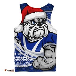Amazing Aussie Canterbury Bankstown Bulldogs Ugly Knit Style For Christmas Game Fans Men Tank Top