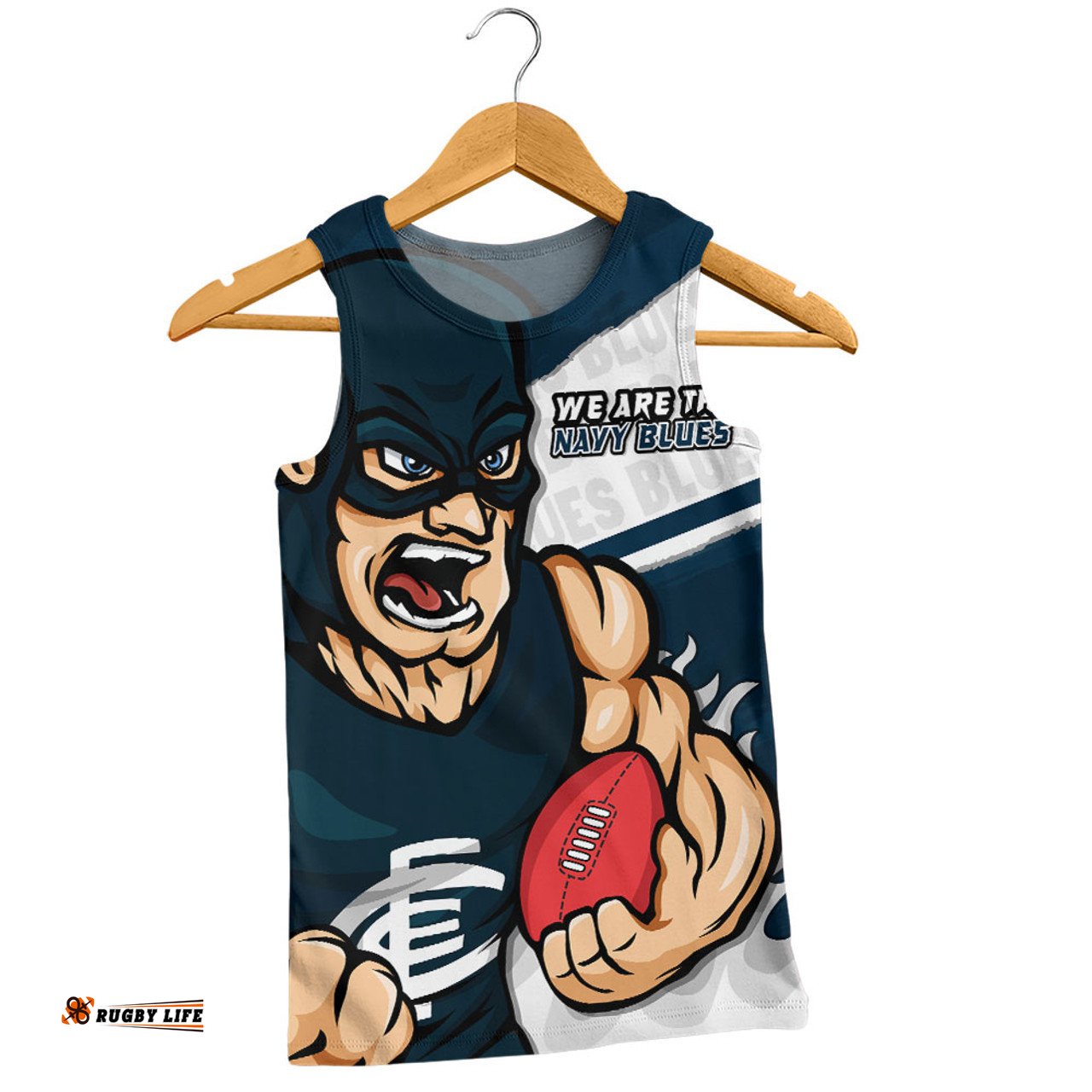 Amazing Aussie Carlton Defend The Pride Men Tank Top