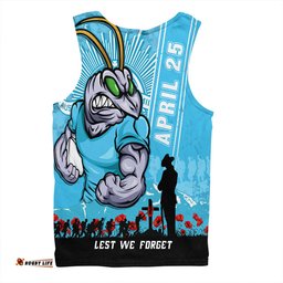 Amazing Aussie New South Wales Blues Anzac Day Lest We Forget Strong Fighting Spirit Men Tank Top