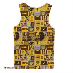 Amazing Aussie Hawthorn Legacy Of The Pride Comic Style Men Tank Top