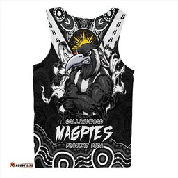 Amazing Aussie Collingwood Ripped Legacy of the Game Men Tank Top