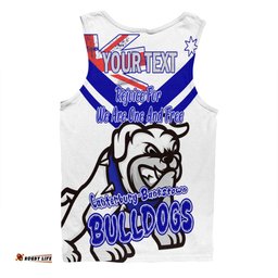 Amazing Aussie Canterbury Bankstown Bulldogs Happy Australia Day We Are One And Free V2 Men Tank Top