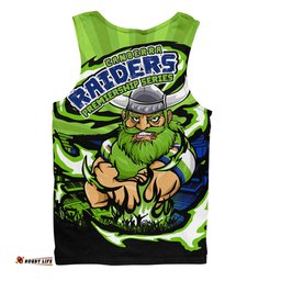 Amazing Aussie Canberra Raiders Premiership Series Sports Gear Men Tank Top
