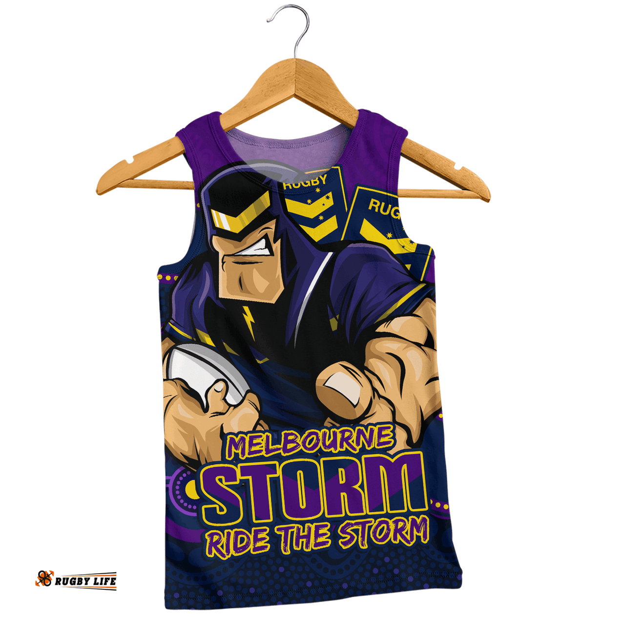 Amazing Aussie Melbourne Storm Battle For Glory Rugby Finals Edition Men Tank Top