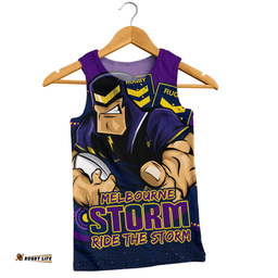 Amazing Aussie Melbourne Storm Battle For Glory Rugby Finals Edition Men Tank Top