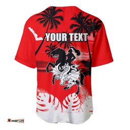 NRL Dragons Baseball Jersey Shirt Summer Vibe Style