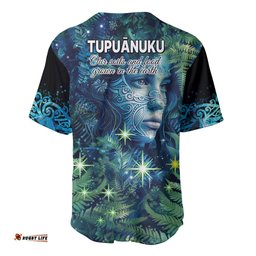 New Zealand Matariki Tupuanuku Baseball Jersey Shirt Te W o te Hauhake