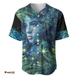 New Zealand Matariki Tupuanuku Baseball Jersey Shirt Te W o te Hauhake