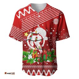 Custom Renegades BBL Baseball Jersey Shirt Christmas Vibe