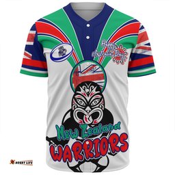 New Zealand Warriors Baseball Shirt - Happy Australia Day We Are One And Free V2