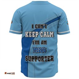 New South Wales Blues Baseball Shirt Custom Team Of Us Die Hard Fan Supporters
