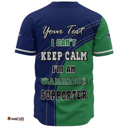 New Zealand Warriors Baseball Shirt Custom Team Of Us Die Hard Fan Supporters