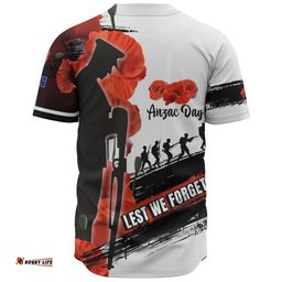 Australia Baseball Shirt - Custom Anzac Day Special Style ( Ver 2 )