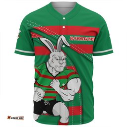 South Sydney Rabbitohs Baseball Shirt Custom Team Of Us Die Hard Fan Supporters
