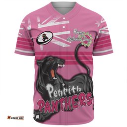 Penrith Panthers Baseball Shirt - Happy Australia Day We Are One And Free V2